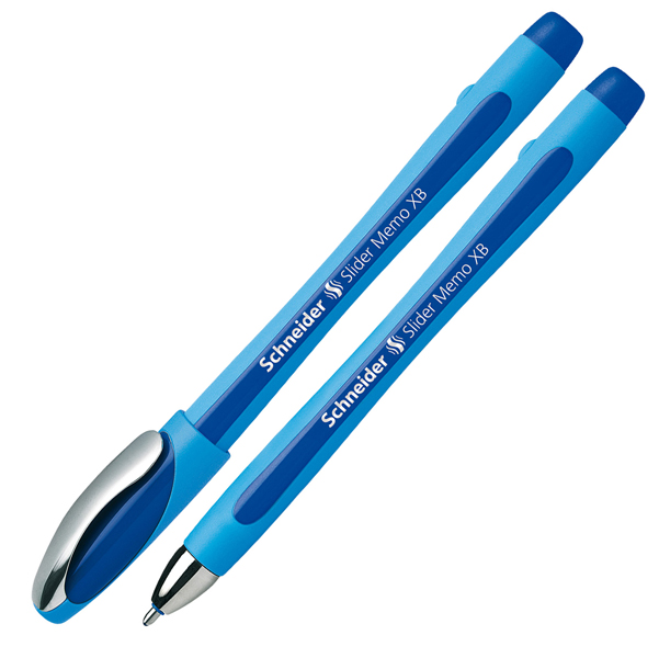 MD_70815 Penna a sfera Slider Memo - punta XB - blu - Schneider - immagine 1