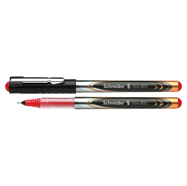 MD_70832 Roller con cappuccio Xtra 805 - tratto 0,5mm - rosso - Schneider - immagine 1