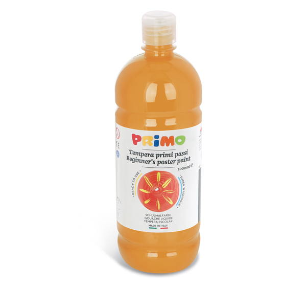 MD_71073 Tempera pronta Primi Passi - 1 L - giallo ocra - Primo - immagine 1