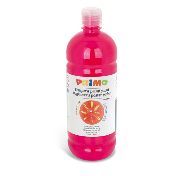 MD_71075 Tempera pronta Primi Passi - 1 L - magenta - Primo - immagine 1