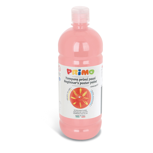 MD_71076 Tempera pronta Primi Passi - 1 L - rosa - Primo - immagine 1