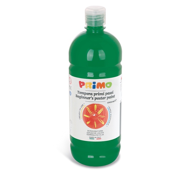 MD_71081 Tempera pronta Primi Passi - 1 L - verde scuro - Primo - immagine 1