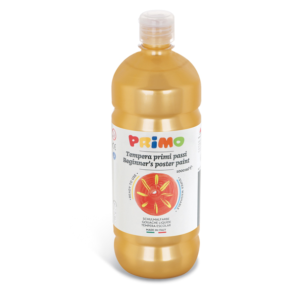 MD_71085 Tempera pronta Primi Passi - 1 L - oro - Primo - immagine 1
