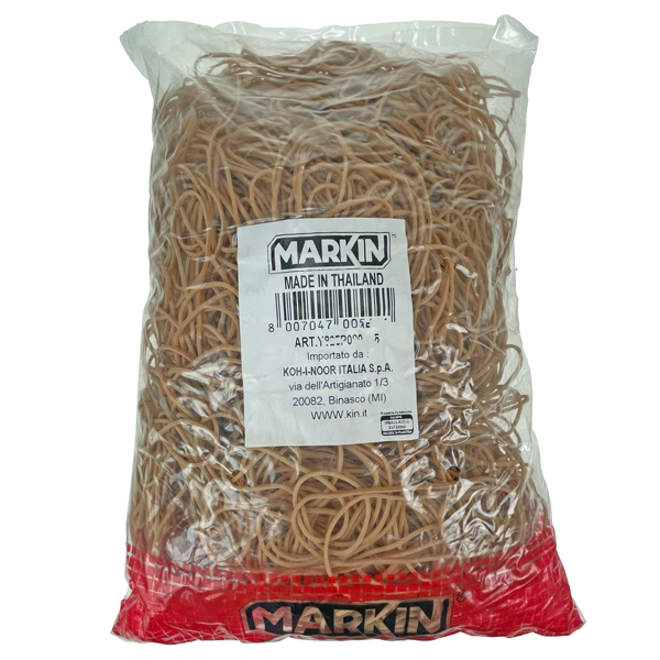 MD_71170 Elastici - diametro 7 cm - 1 kg - caucciù - avana - Markin - immagine 1
