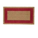 Zerbino Cocco - 60 x 100 cm - fondo in vinile - rosso - Velcoc