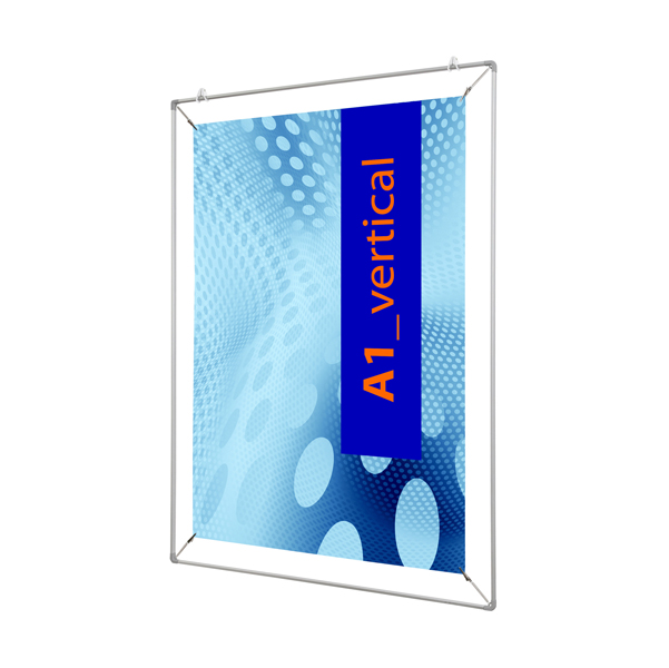 MD_71594 Cornice con pinze Poster Stretch - formato utile 50 x 70 cm - Studio T - immagine 1