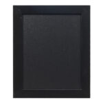 Lavagna Woody - cornice nera - 20 x 24 cm - Securit