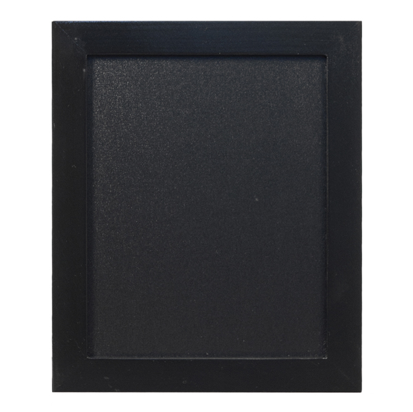 MD_71640 Lavagna Woody - cornice nera - 20 x 24 cm - Securit - immagine 1