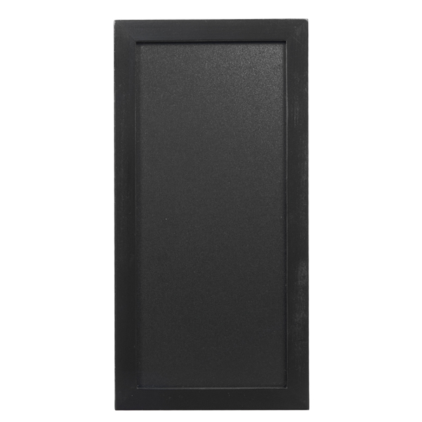 MD_71641 Lavagna Woody - cornice nera - 20 x 40 cm - Securit - immagine 1