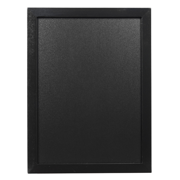 MD_71642 Lavagna Woody - cornice nera - 30 x 40 cm - Securit - immagine 1