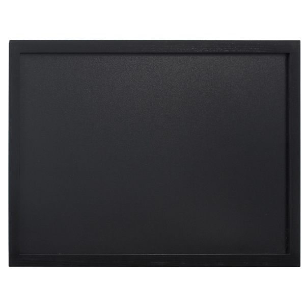 MD_71643 Lavagna Woody - cornice nera - 40 x 60 cm - Securit - immagine 1