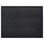 Lavagna Woody - cornice nera - 60 x 80 cm - Securit