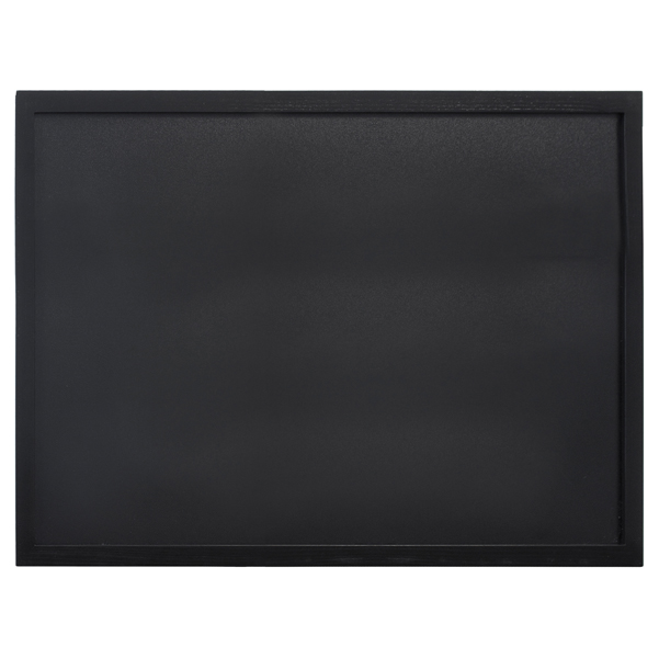 MD_71644 Lavagna Woody - cornice nera - 60 x 80 cm - Securit - immagine 1
