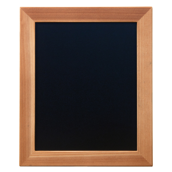 MD_71645 Lavagna Woody - teak - 20 x 24 cm - Securit - immagine 1