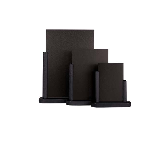 MD_71652 Lavagna da tavolo Elegant - A6 - 15,5 x 17 x 5 cm - nero - Securit - immagine 1
