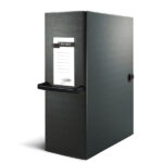 Scatola archivio Big Next - dorso 12 cm - 25 x 35 cm - nero/nero - Sei Rota