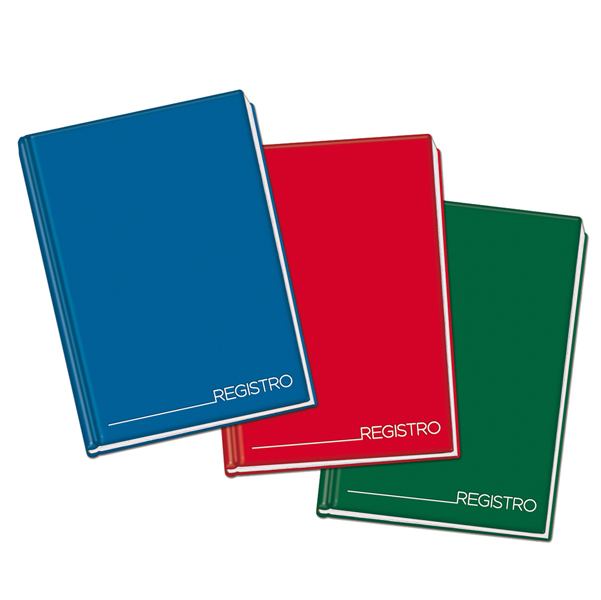 MD_71896 Registro cartonato - 5mm - 210 x 297mm - 192 fogli - Blasetti - immagine 1