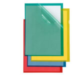 Cartellina a L Poli 150 Color - A4 - PP - buccia pesante - blu - Sei Rota - conf. 25 pezzi