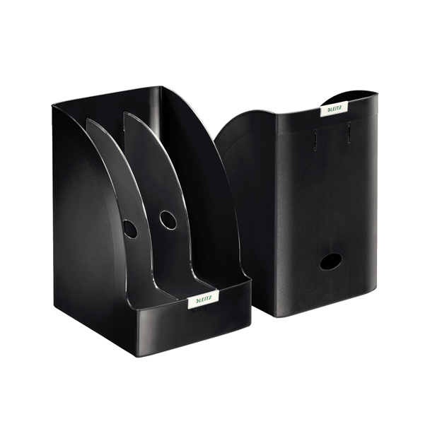 MD_72064 Portariviste Leitz Plus Jumbo - 24 x 31 x 21 cm - nero - Leitz - immagine 1