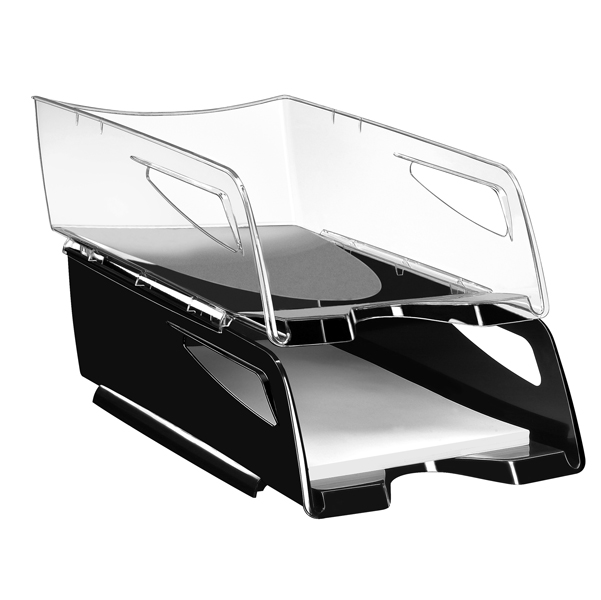 MD_72067 Vaschetta portacorrispondenza Maxi 220+ - 38,6 x 27 x 11,5 cm - trasparente - Cep - immagine 1