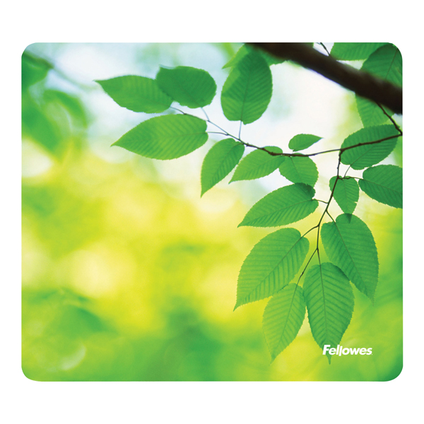 MD_72217 Mousepad Earth Series - Foglie - ecologico - Fellowes - immagine 1