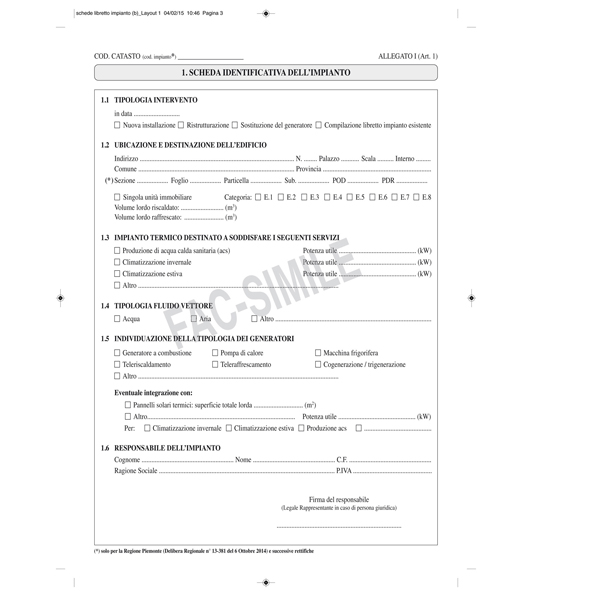 MD_72846 Libretto impianto climatizzazione - 297 x 210mm - 48 fogli - Edipro - immagine 1