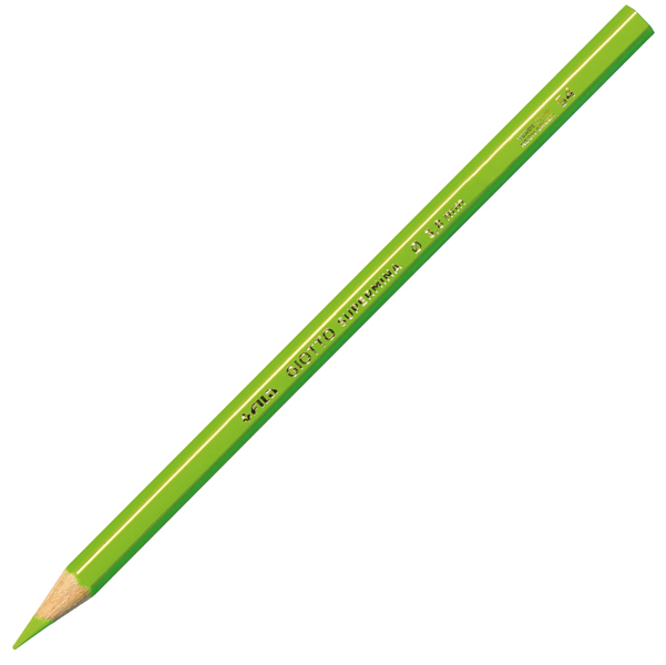 MD_73139 Pastello Supermina - mina 4 mm - verde fluo 54 - Giotto - immagine 1