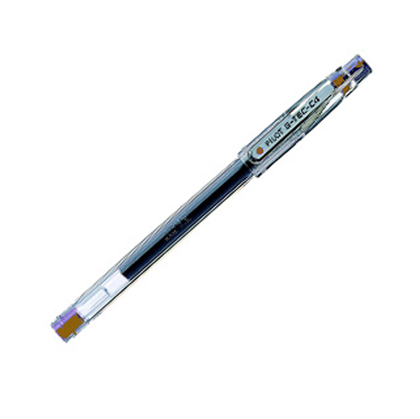 MD_73370 Penna a sfera gel G Tec C4 - punta 0,4mm - marrone - Pilot - immagine 1
