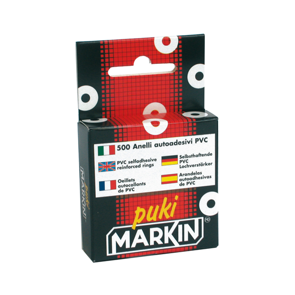 MD_73481 Salvabuchi adesivi - trasparente - Markin - conf. 500 pezzi - immagine 1