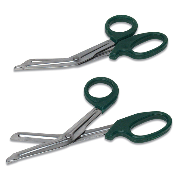 OLYMPUS DIGITAL CAMERA Forbici tagliabendaggi - plastica/acciaio inox - 14,5 cm - nero - PVS - immagine 1