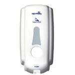 Dispenser sapone T-Small (x ricariche TS800) - capacità 1 L - bianco - Nettuno