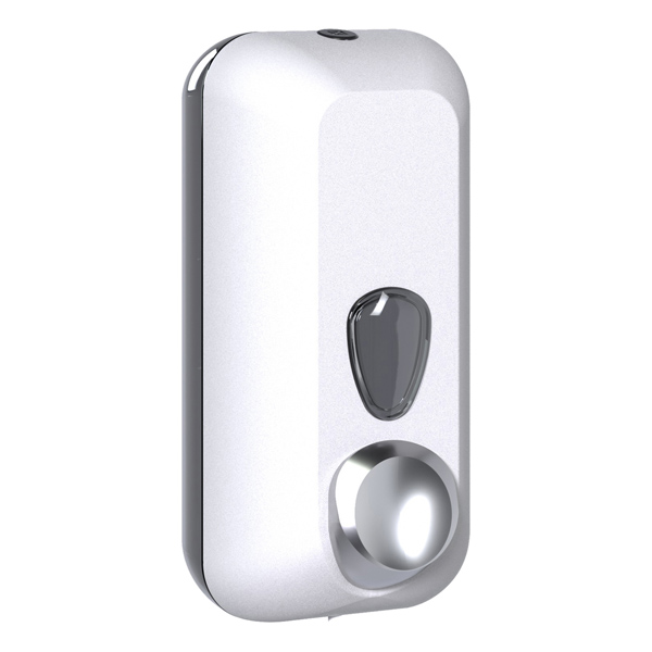 MD_73962 Dispenser sapone EColored - murale - capacità 0,55 L - adamello white - Mar Plast - immagine 1