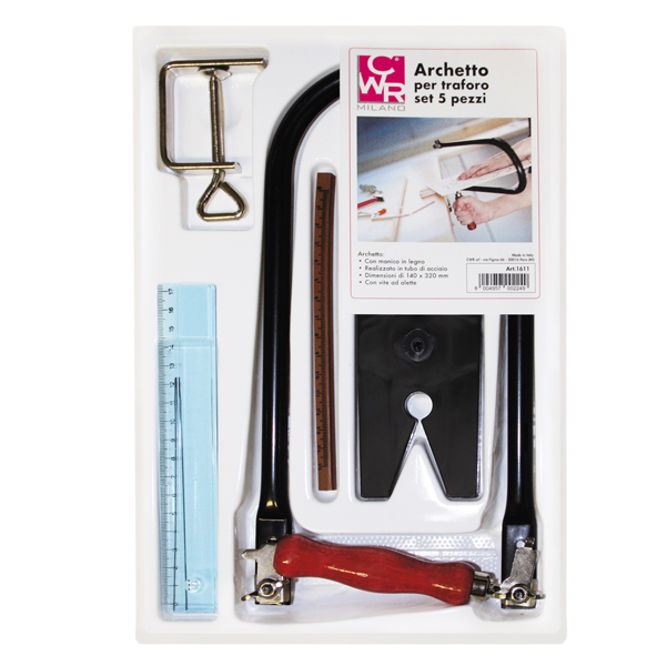 MD_73993 Kit completo per traforo - 25x35cm - CWR - immagine 1