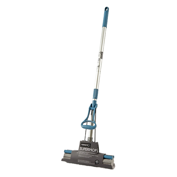 MD_74113 Lavapavimenti Supermop - 27x145 cm - manico telescopico - Perfetto - immagine 1