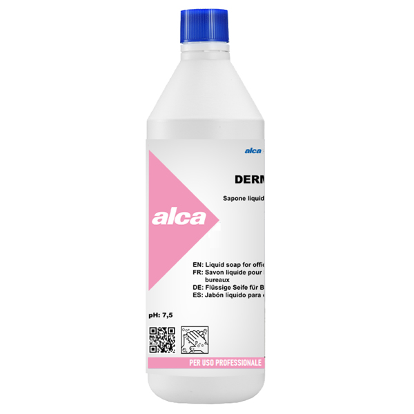 MD_74139 Sapone liquido Derman - fiorito - Alca - flacone da 1 L - immagine 1