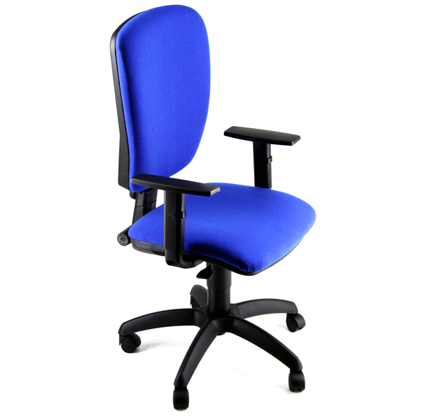 MD_74213 Seduta operativa Cluster CSA - con braccioli regolabili - blu - Unisit - immagine 1