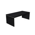 Scrivania direzionale Prestige - 210 x 90 x 74 cm - nero venato