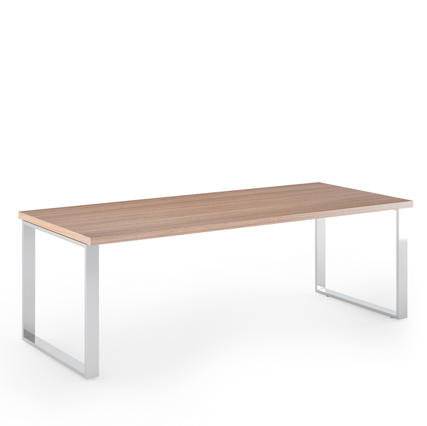 MD_74306 Scrivania direzionale Prestige Metal - 210 x 90 x 74 cm - ciliegio arabis - immagine 1