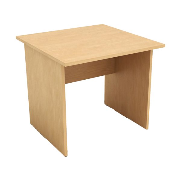 MD_74347 Scrivania Easy - lineare - 80 x 80 x 72 cm - faggio - immagine 1