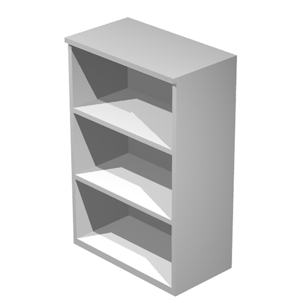 MD_74397 Mobile Easy - medio a giorno - 80 x 35 x 120 cm - grigio - immagine 1