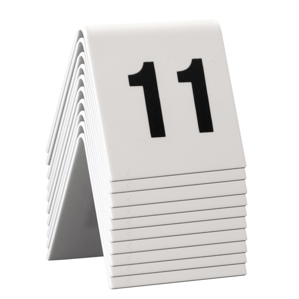 MD_74553 Numeri per tavoli - set da 11 a 20 - Securit - immagine 1