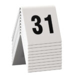 Numeri per tavoli - set da 31 a 40 - Securit