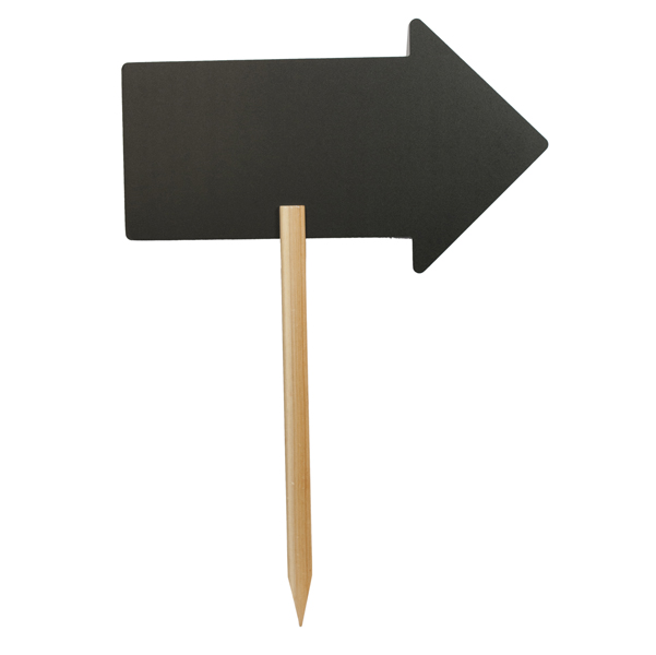 MD_74559 Silhouette Board Sticks - forma freccia - 67 x 49,2 cm - nero - Securit - immagine 1