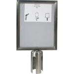 Display A4 per colonnine - Securit