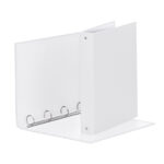 Raccoglitore Meeting - 22 x 30 cm - 4 anelli tondi 30 mm - dorso 4 cm - PP - bianco - Esselte