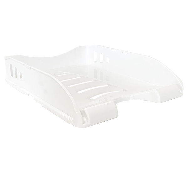 MD_75076 Vaschetta portacorrispondenza Sunrise - 33,5 x 25,4 x 7 cm - bianco - Arda - immagine 1