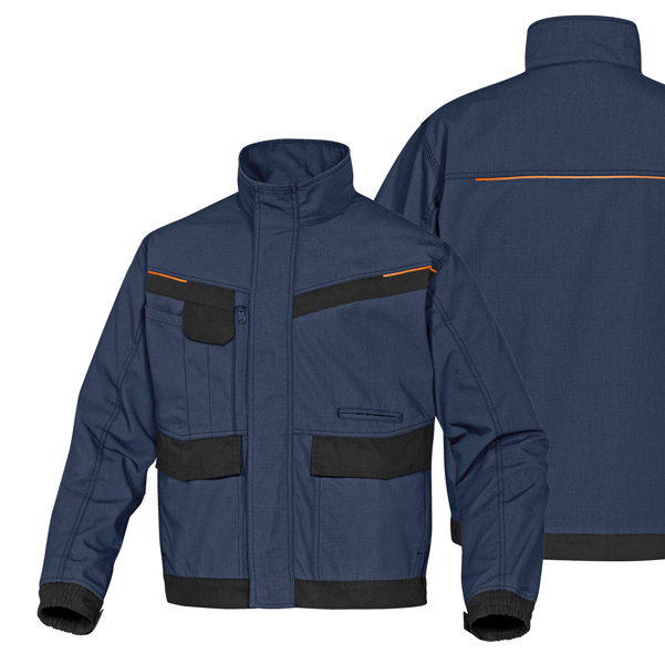 MD_76319 Giacca da lavoro Mach 2 Corporate - tela/poliestere/cotone - taglia XL - blu/nero - Deltaplus - immagine 1