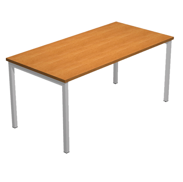 MD_76747 Scrivania Easy Plus - lineare - 140 x 80 x 72,5 cm - noce chiaro - immagine 1