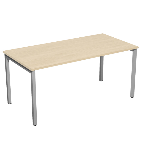 MD_76748 Scrivania Easy Plus - lineare - 140 x 80 x 72,5 cm - faggio - immagine 1