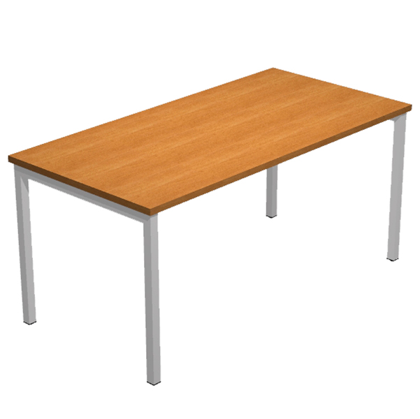 MD_76752 Scrivania Easy Plus - lineare - 160 x 80 x 72,5 cm - noce chiaro - immagine 1